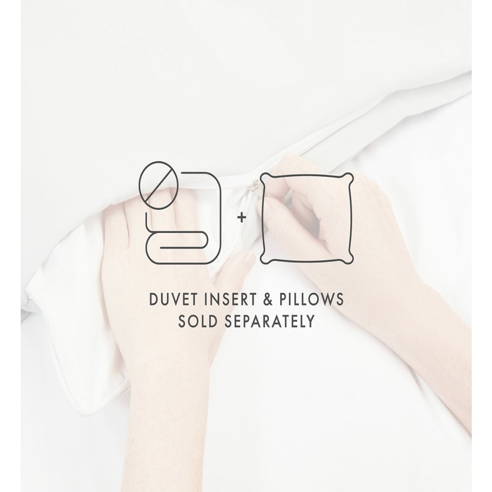 King / Cal King 3-Piece Gray Pinch Pleat Duvet Cover Set - Picture 9 of 10
